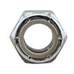 Grade 2 Nylon Lock Nuts Zinc