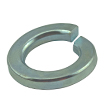 Split Lock Washer Zinc Plated