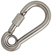 Carabiner Snap Hooks with Locking Screw