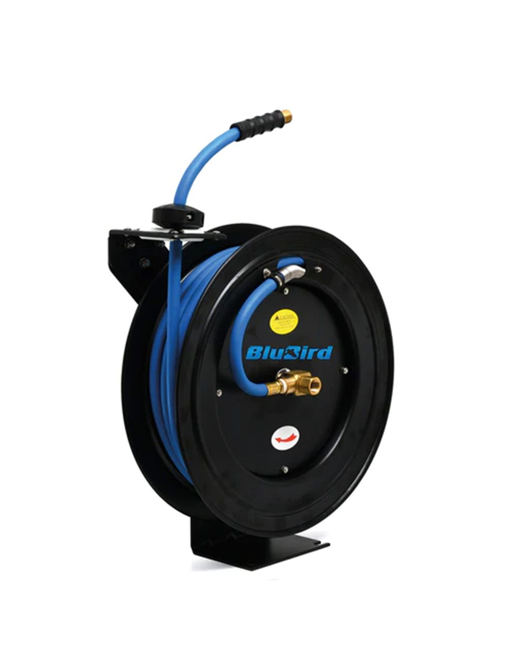 BluBird BBR3850 3/8" x 50' Air Hose Reel WIth Rubber Hose