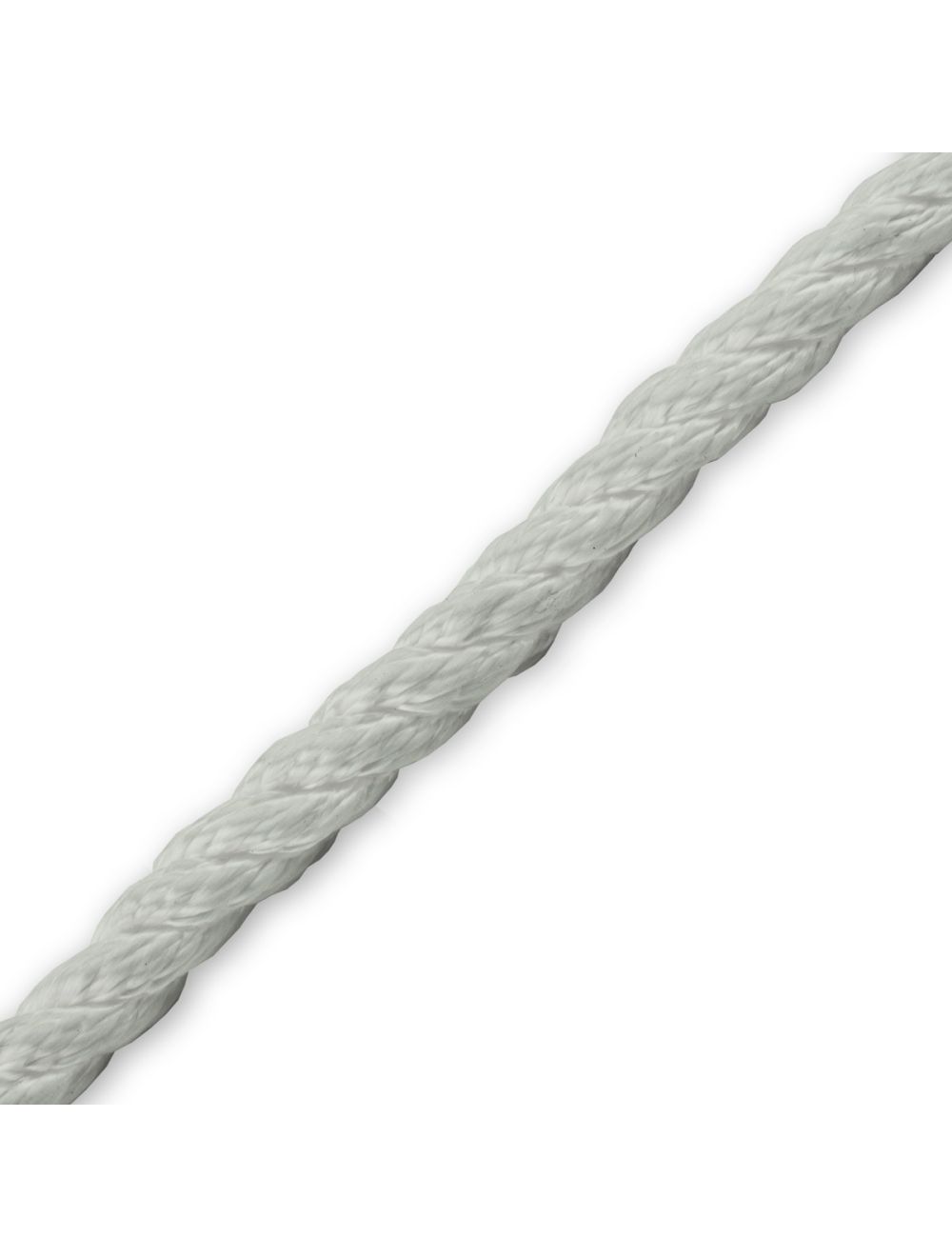 1/2 x 600' 3-Strand Twisted White Nylon Rope