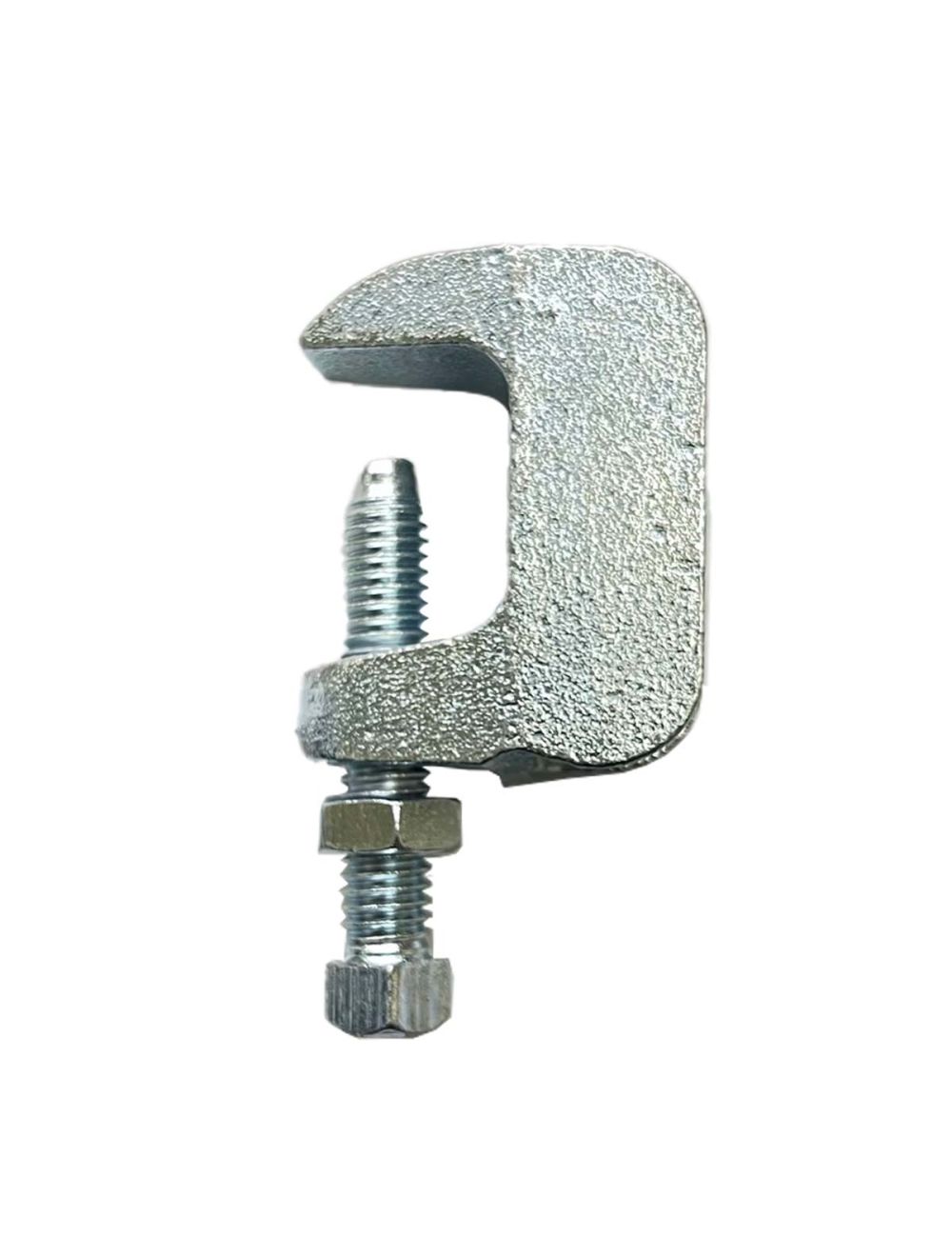 3/8" Wide Throat Top Beam Clamp Zinc Plated