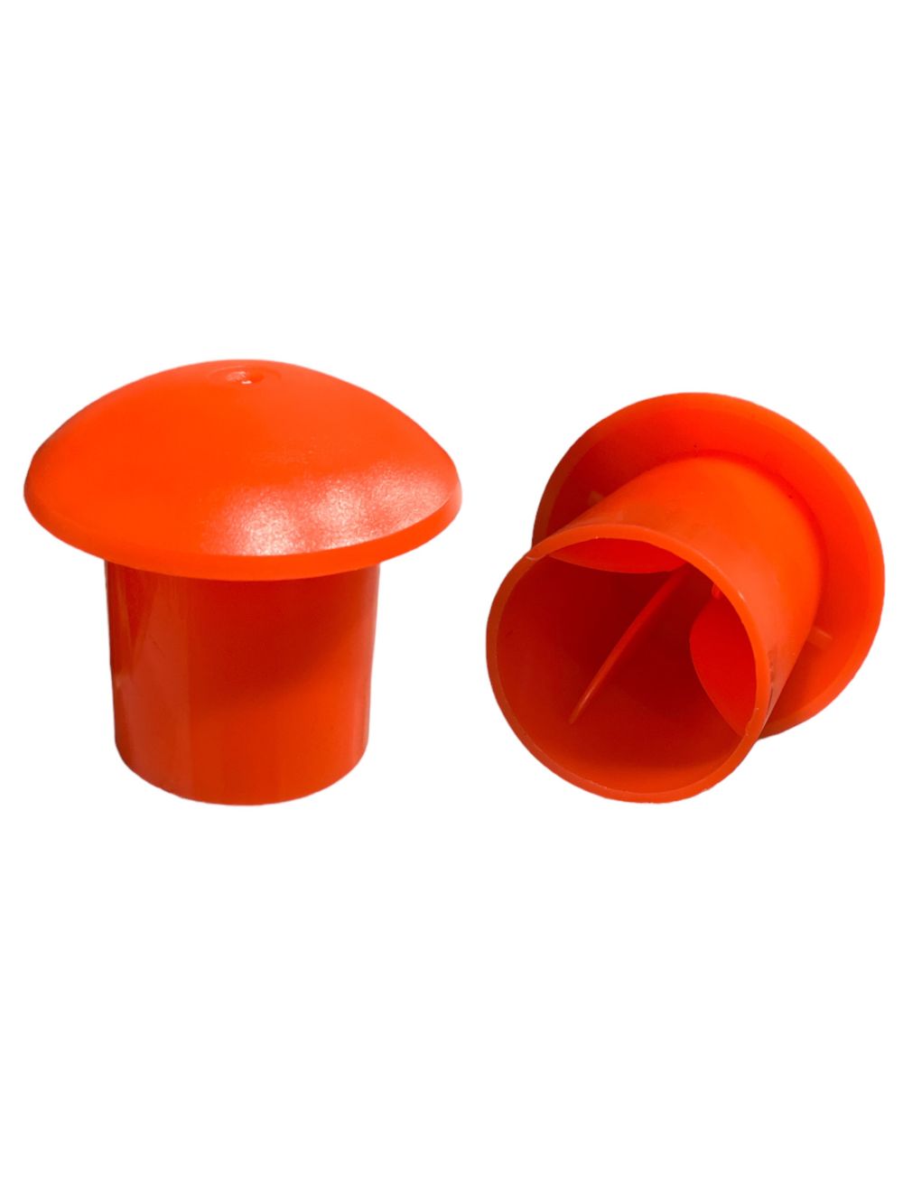Mutual Industries 146403 Standard Mushroom Rebar Cap Orange