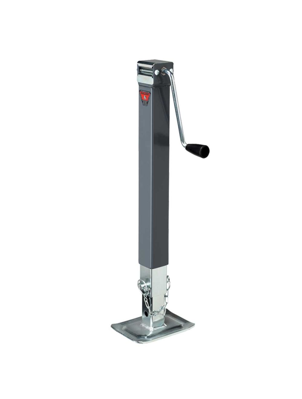Bulldog 190754 8,000 lb Capacity WeldOn Square Tube Trailer Jack