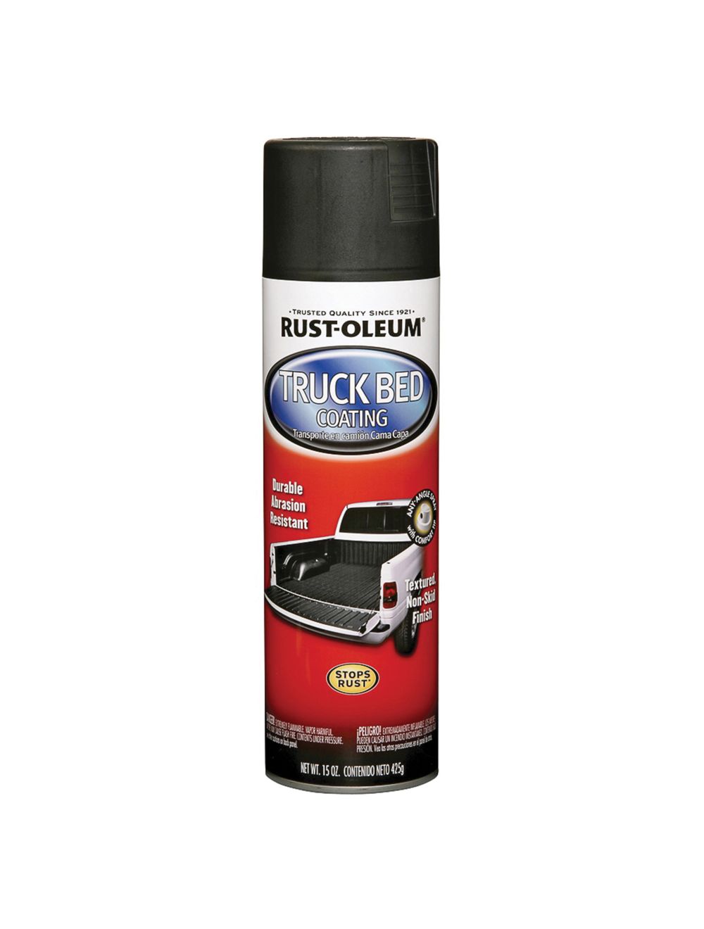 RustOleum 248914 15 oz. Automotive Truck Bed Coating Black Spray Paint