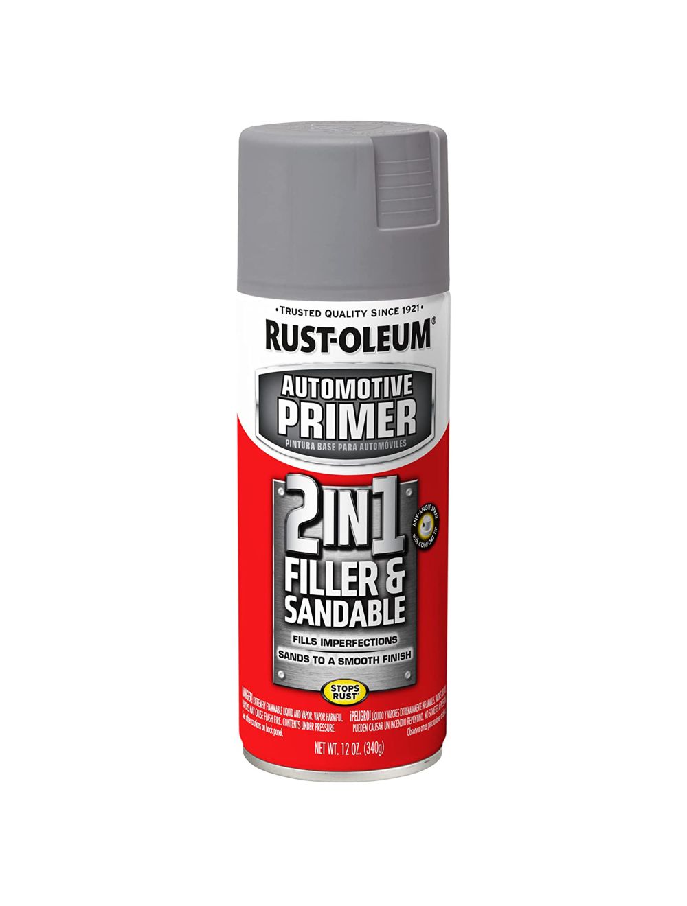RustOleum 260510 12 oz. Automotive 2in1 Filler And Sandable Primer