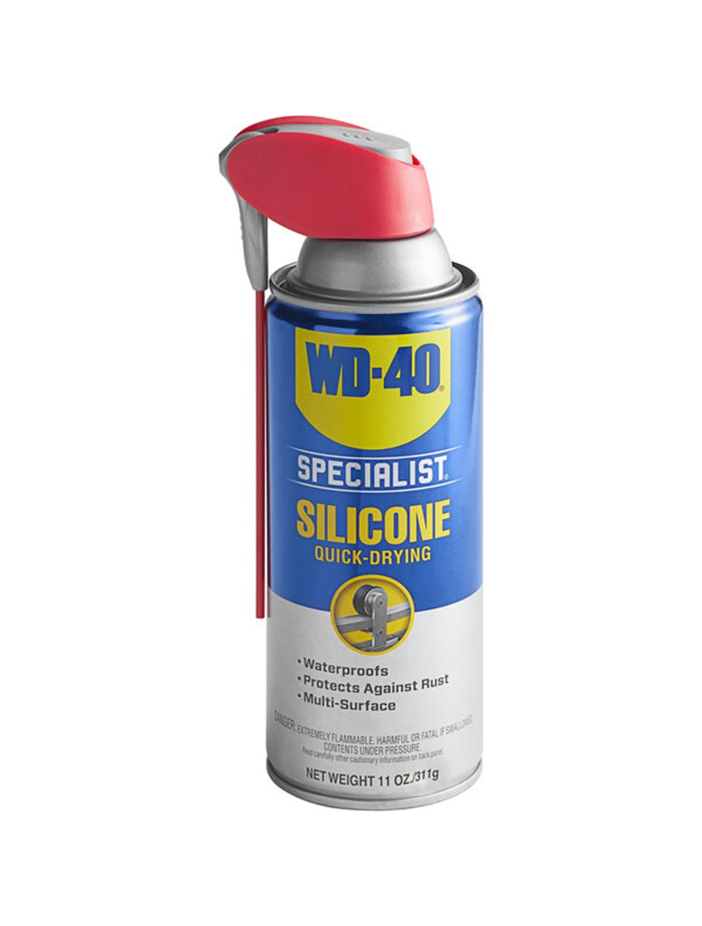 WD-40 300012 11 oz. Water Resistant Silicone Lubricant