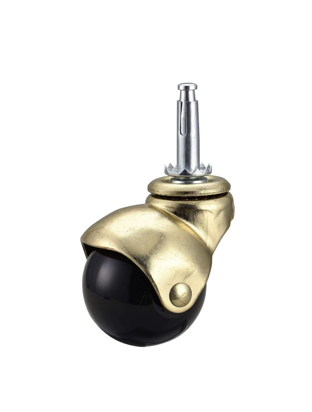Ace 51311 2" Swivel Rubber Hooded Ball Stem Caster 2 Pack