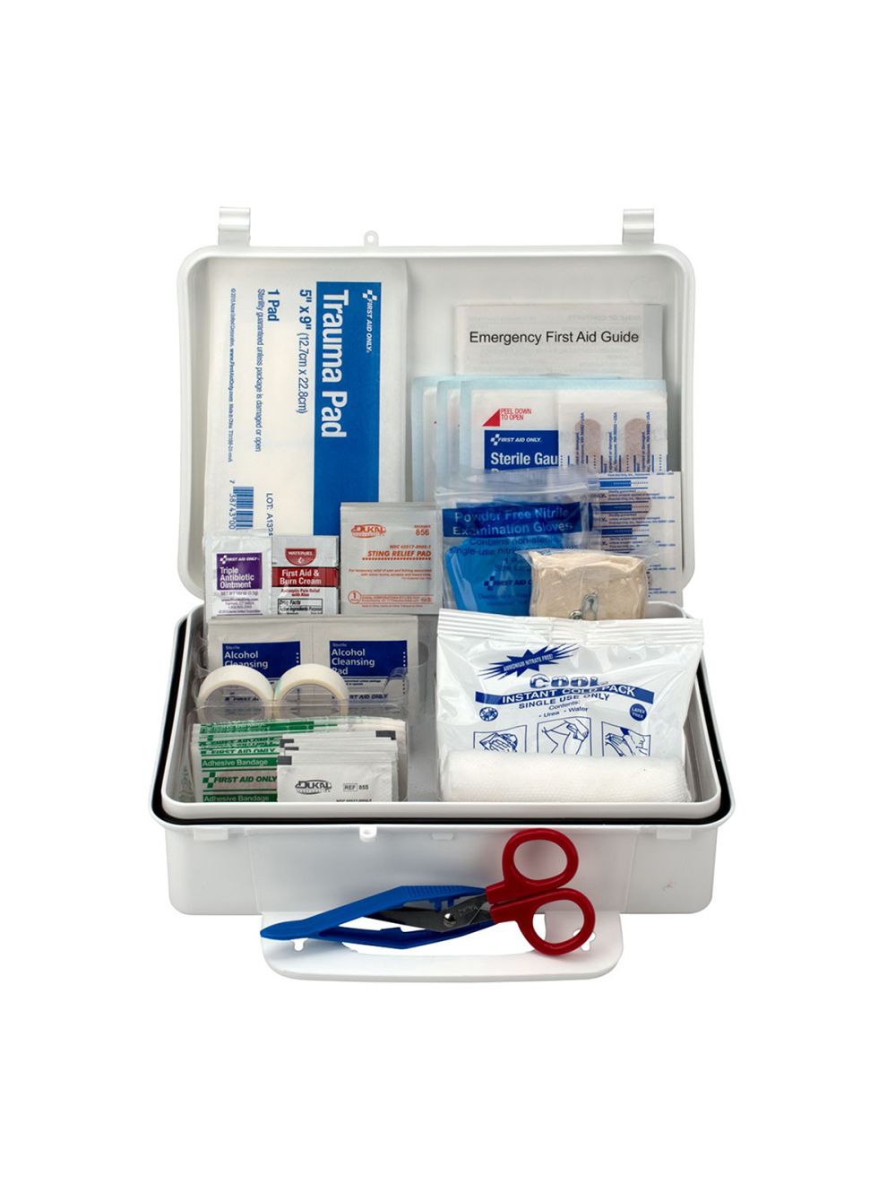 HDX 180-Piece, 25-Person Plastic OSHA First Aid Kit 59619 - The