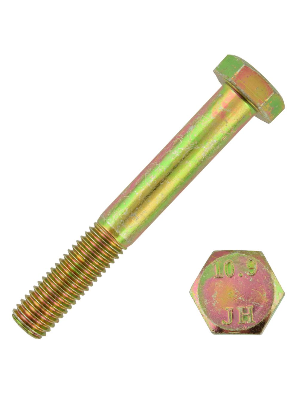M14-2.0 x 30MM Hex Bolt Zinc Plated Grade 10.9 Cap Screw Metric Qty 300 