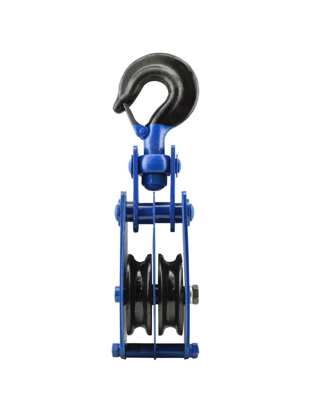 5 Ton Double Sheave Snatch Block with Swivel Hook