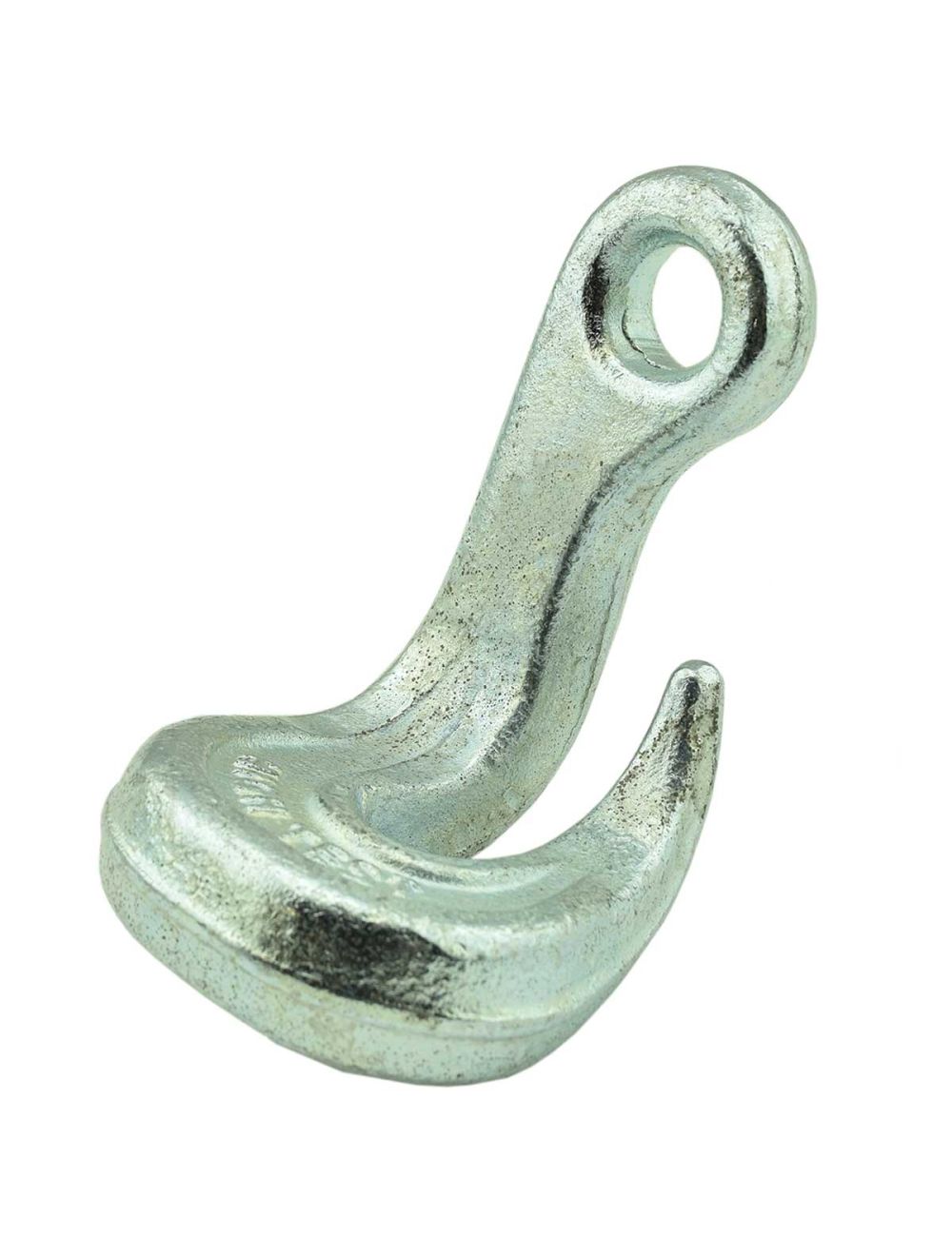5/16" Zinc Plated Eye Bent Grab Hook