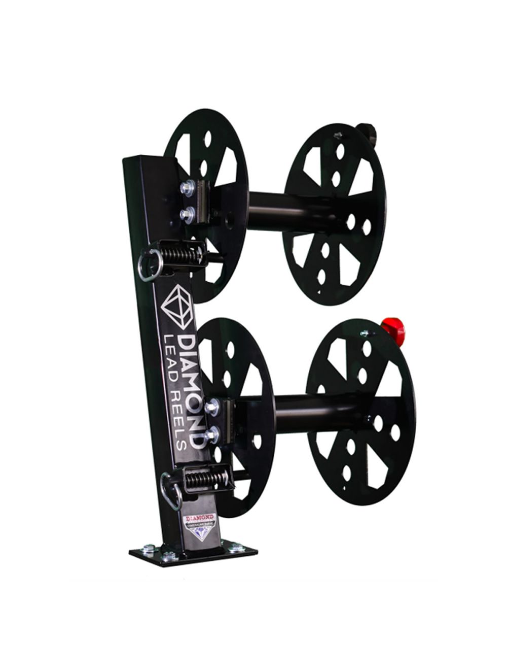 Diamond Lead Reels FBD12BLK HD Fixed Base Welding Cable Reel