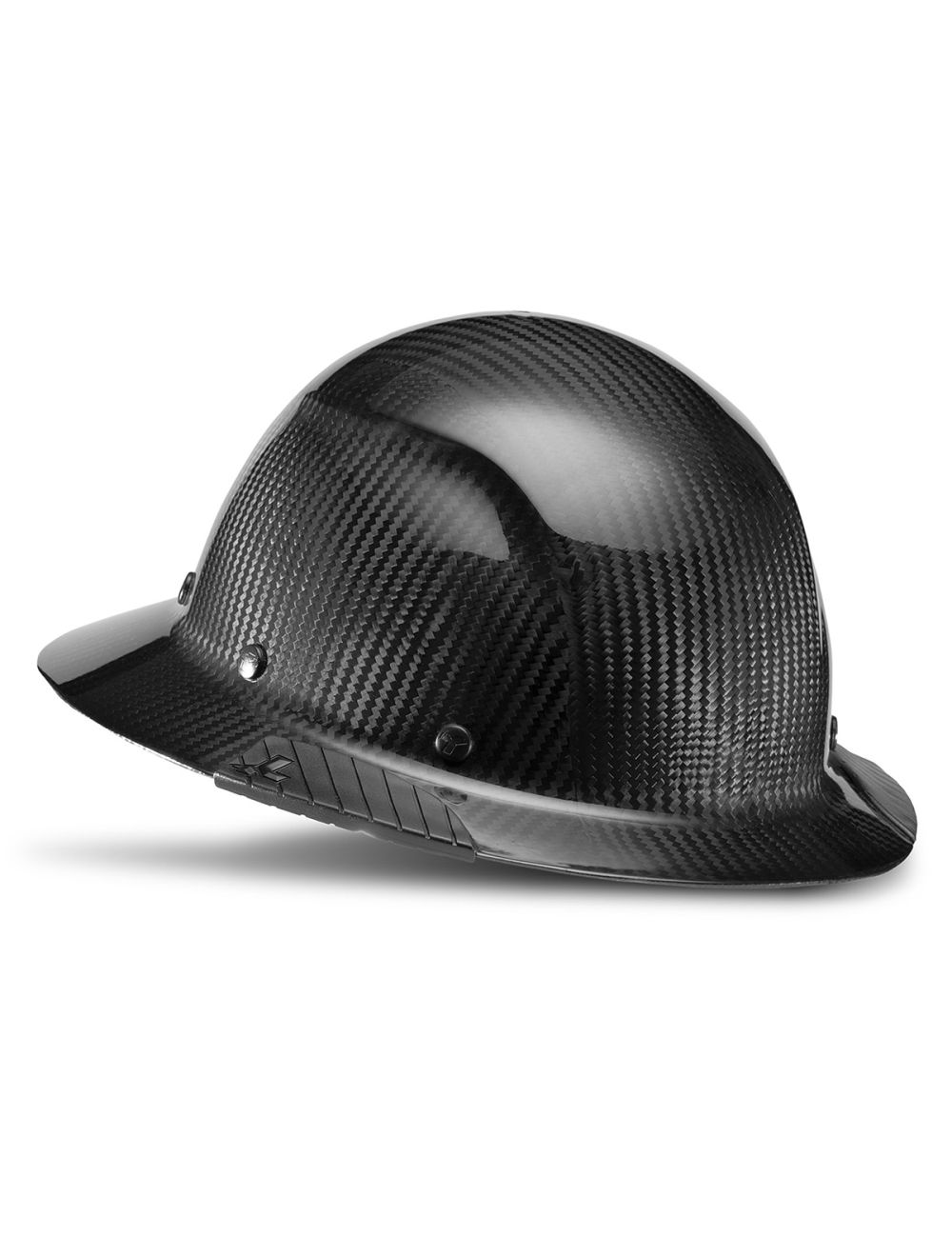 Lift Safety HDC 15KG Dax Gloss Black Full Brim Carbon Fiber Hard