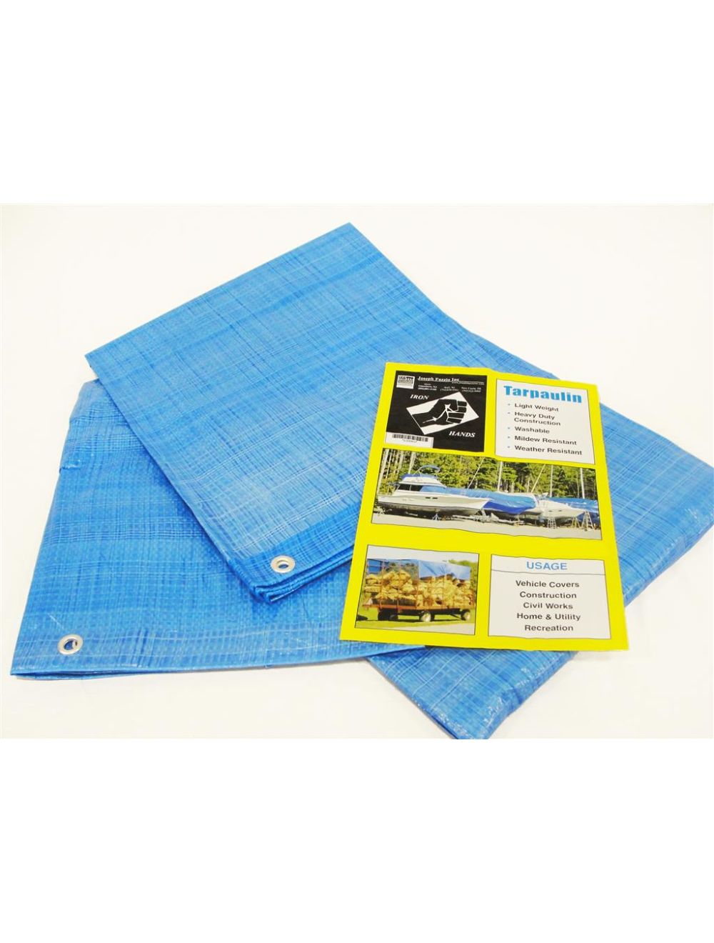 30' X 40' 5 Mil Blue Poly Tarp