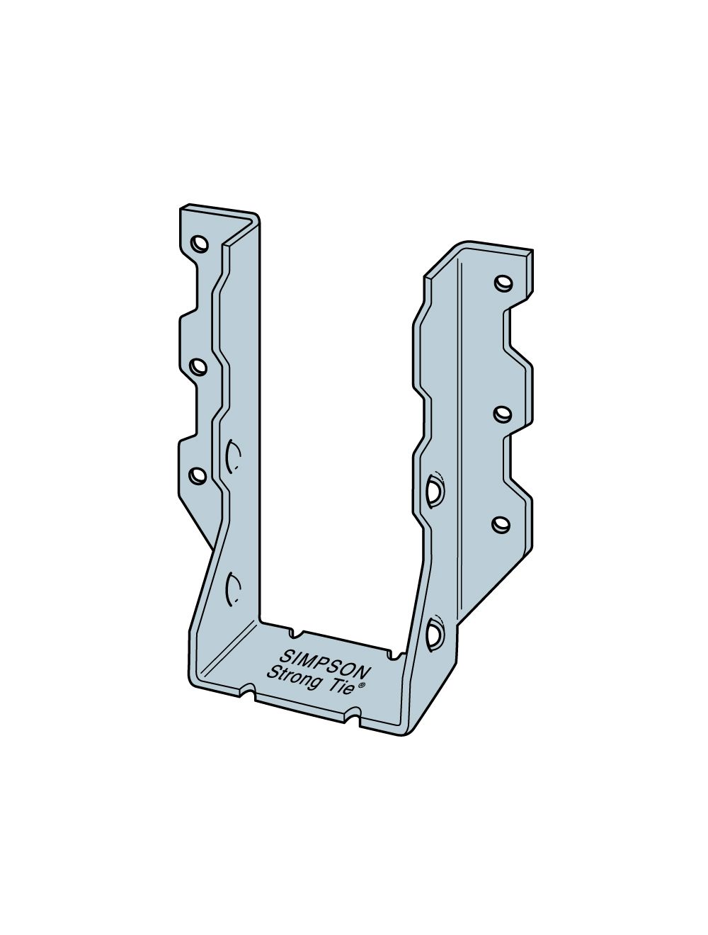 Double store joist hanger