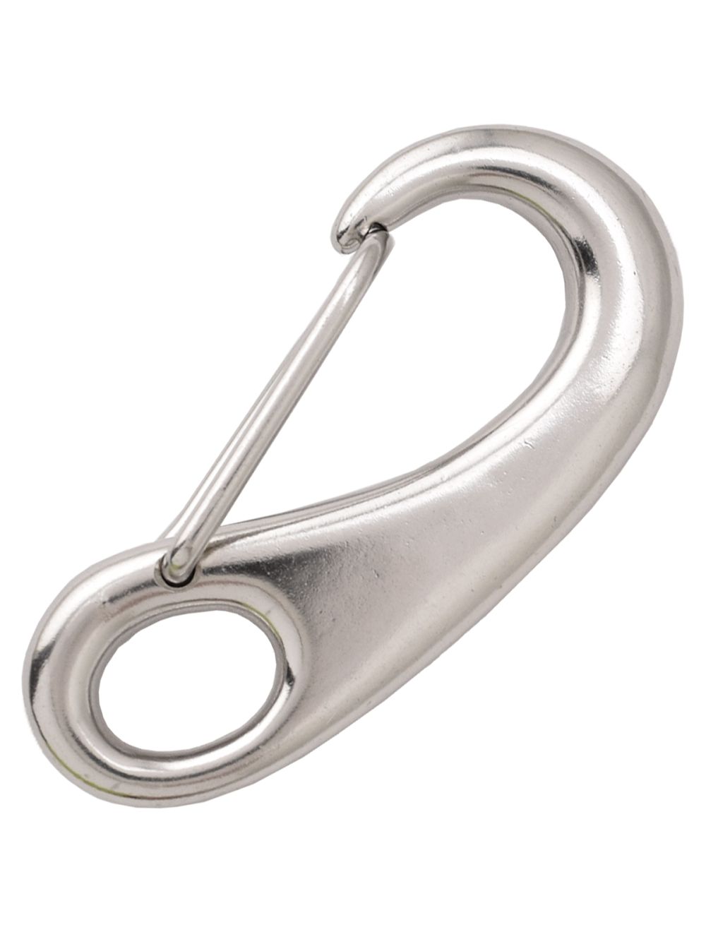 5/8 x 3-3/4 Stainless Steel Spring Snap Hook with Eye
