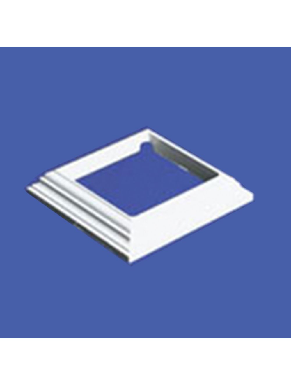 Vinyl Rail Post Skirt (4" x 4")