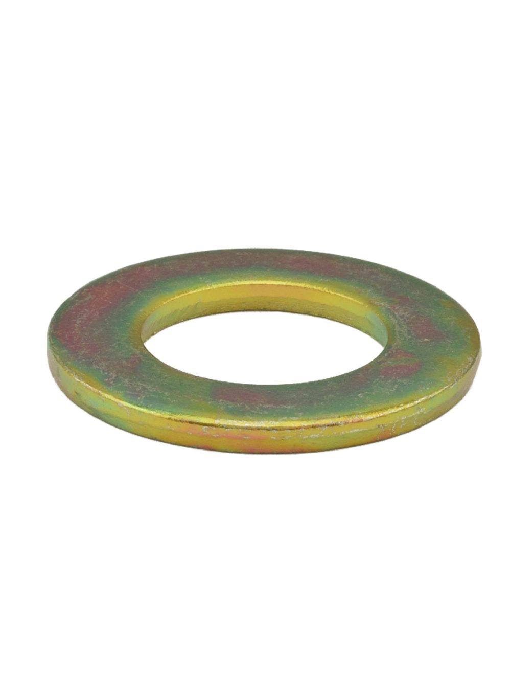 M6 Flat Washer DIN125A Yellow Zinc Plated 100 pcs per bag