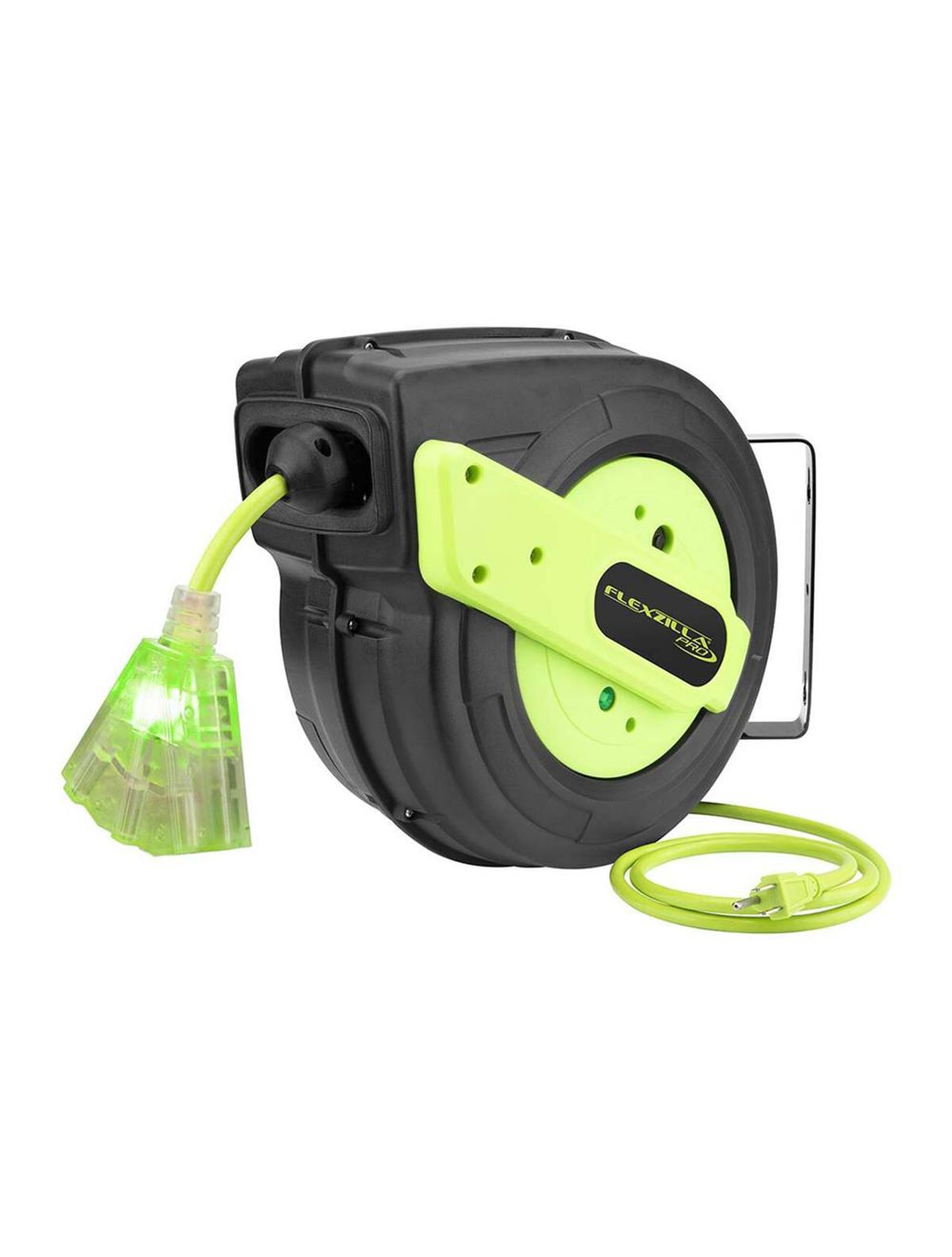 Flexzilla Pro 60' x 12 Gauge Retractable Extension Cord Reel