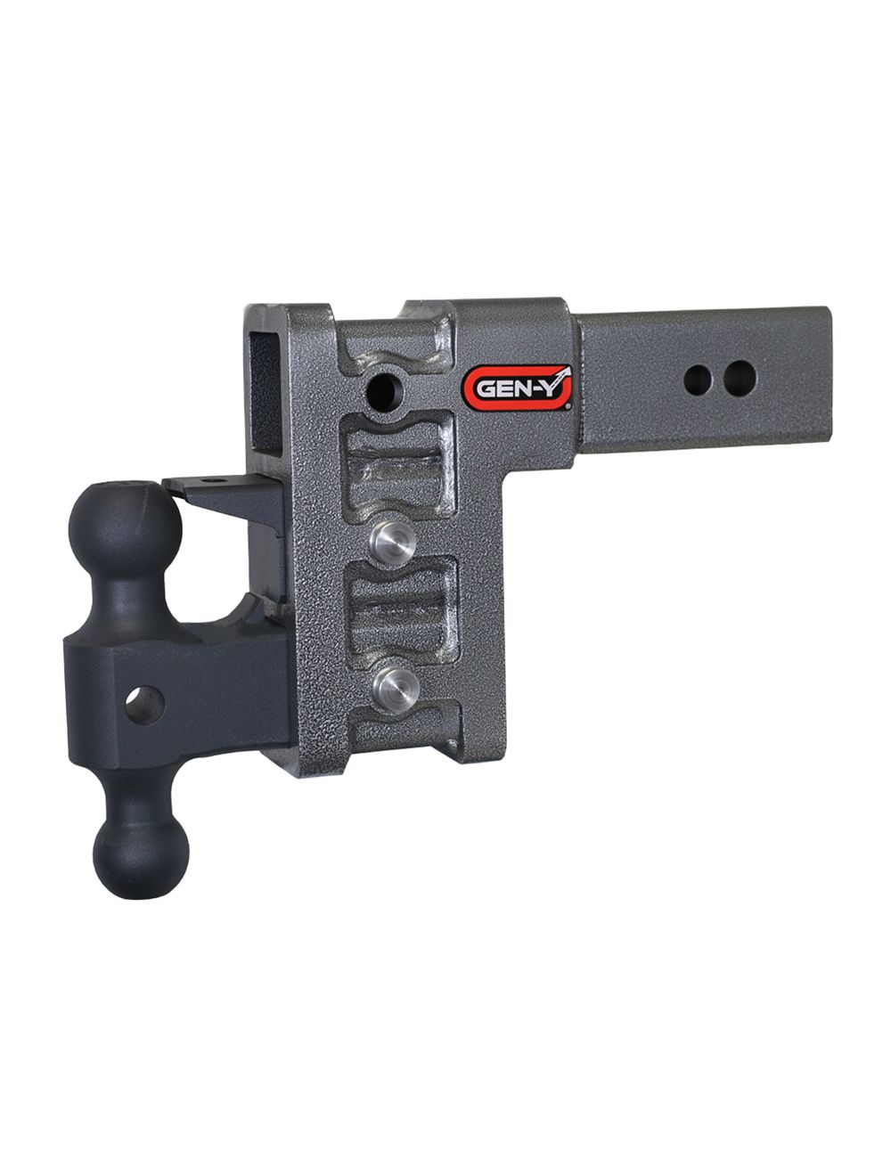 GenY Hitch GH1723 16 Ton 6" Adjustable Drop Hitch & Pintle Lock with DualBall