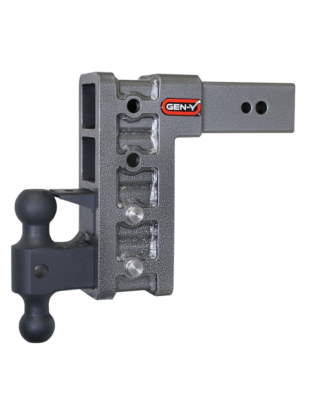 GenY Hitch GH1724 16 Ton 9" Adjustable Drop Hitch & Pintle Lock with DualBall