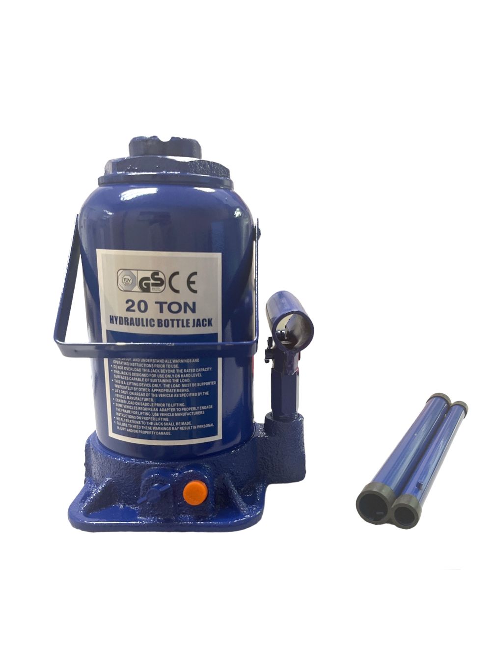20 Ton Hydraulic Bottle Jack With Handle