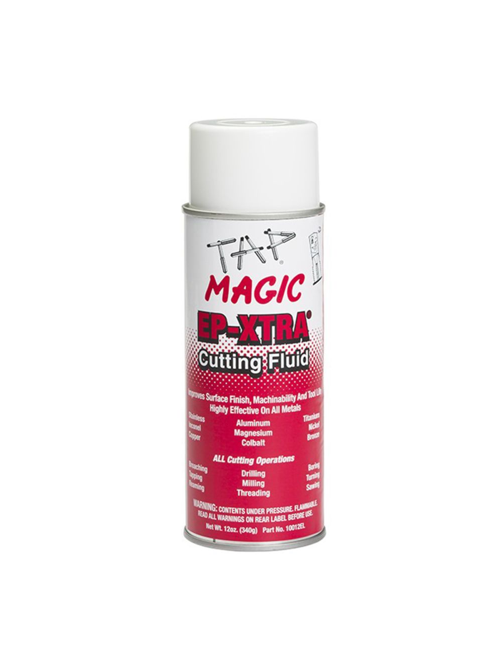 Tap Magic EPXtra Aerosol Cutting Fluid (12 oz)