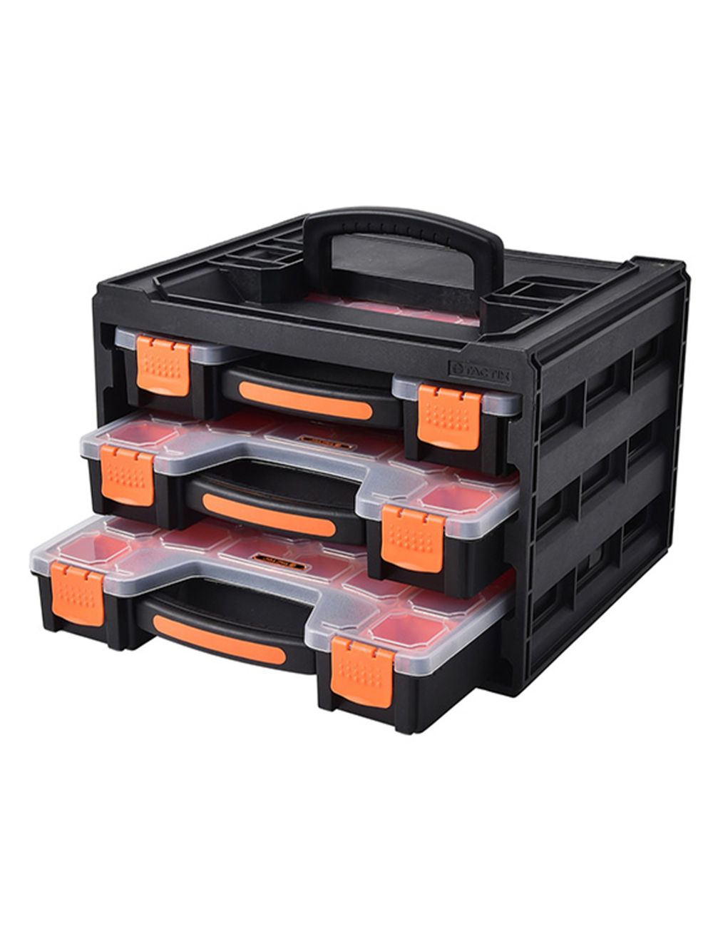 Tactix 320040 3 Piece Oranizer Set with Frame Rack