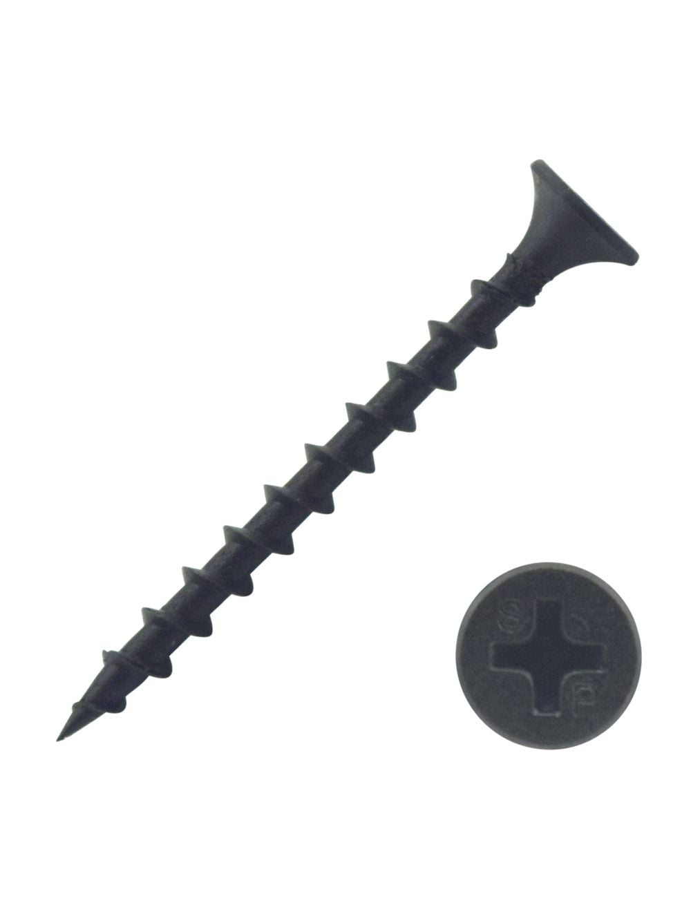 10 X 4 Inch Bugle Head Drywall Screws - Coarse Thread For Wood Studs (1 Lb Box ~50 Screws)