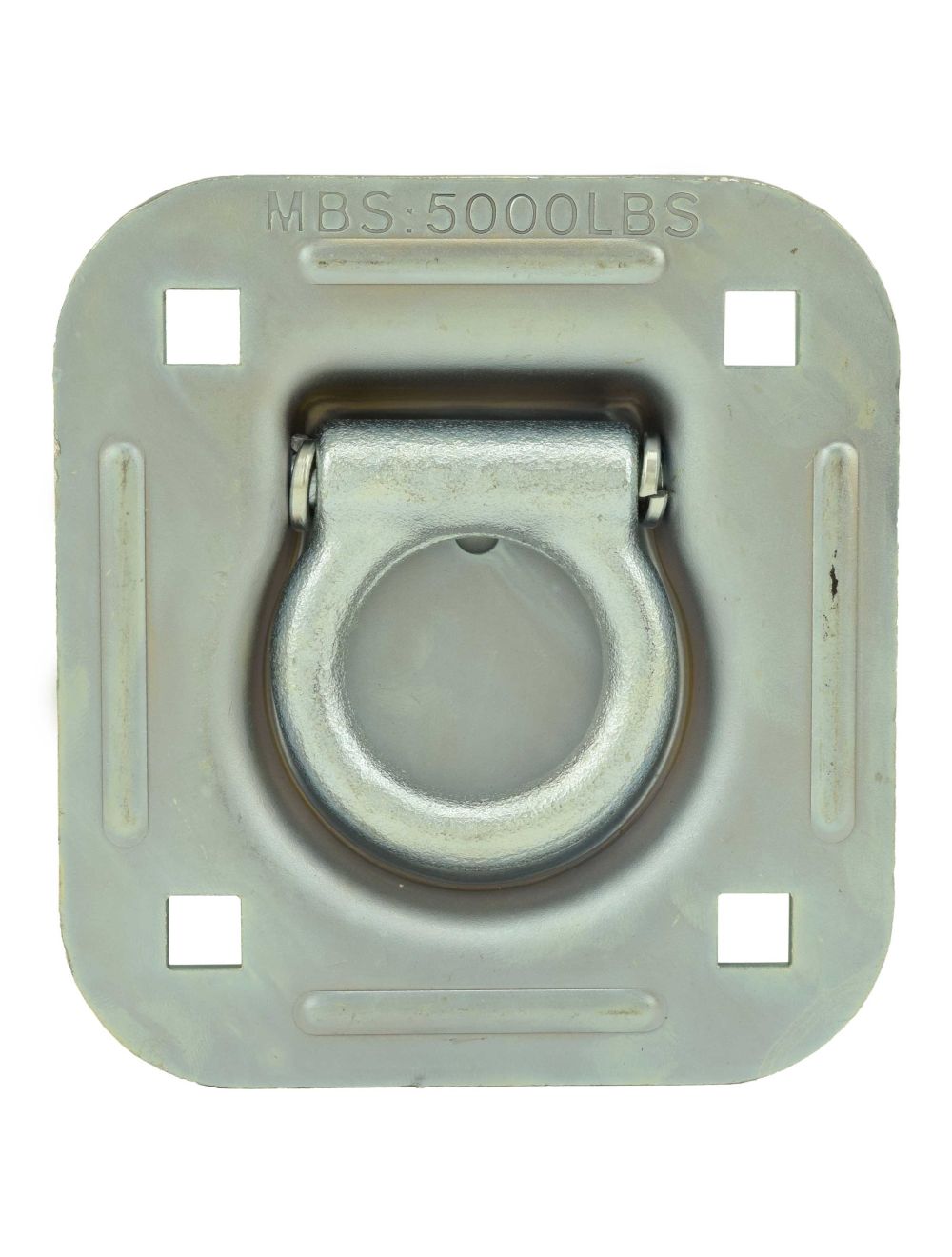 Recessed d rings top