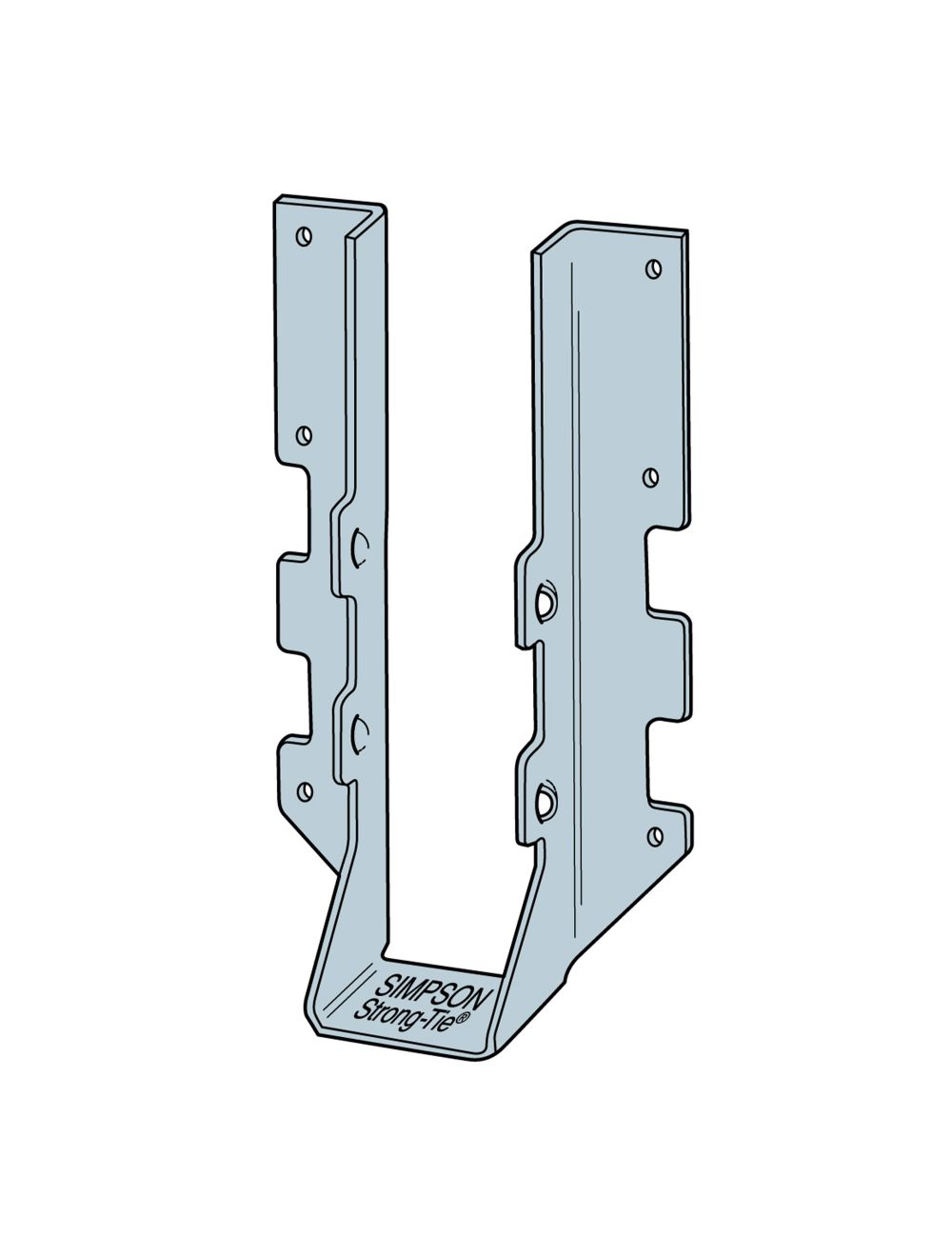 joiclaw.master様 Simpson LUS44Z 4x4 Face Mount Hanger - Zmax Finish