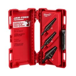 Milwaukee 48-89-9221 Step Drill Bit Set - 3PC
